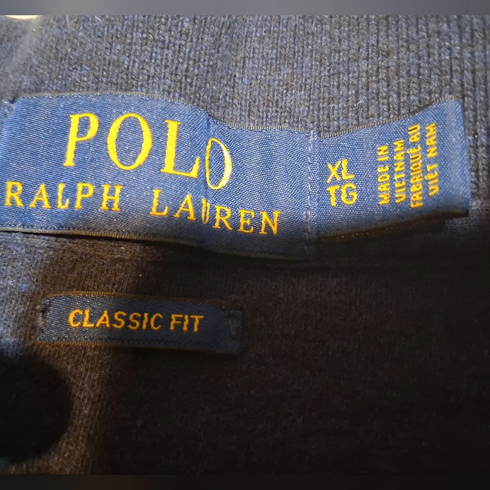Polo Ralph Lauren Classic Fit Navy Blue Polo Shirt Men's XL